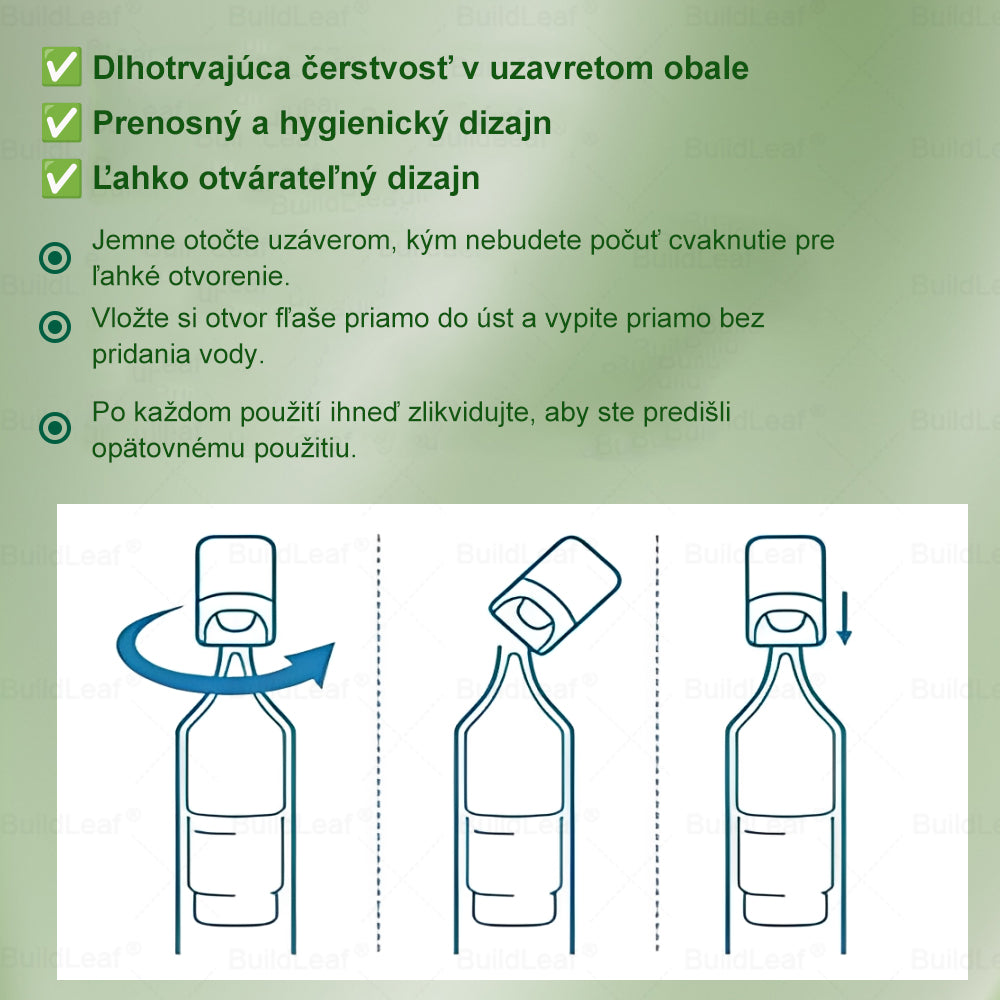 ✨BuildLeaf® GLP-1 6-v-1 Health Solution Perorálna tekutina (Len raz denne, viditeľné zmeny už za 7 dní) Pre obezitu, kardiovaskulárne ochorenia, cukrovku, spánkové apnoe, zdravie čriev, problémy s kĺbmi a ďalšie