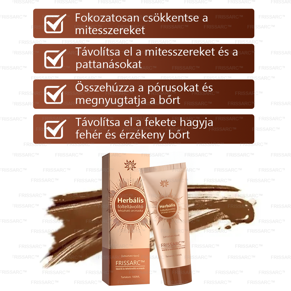 đž MĂ©lytisztĂtĂĄs, foltok eltƱnnek! A FRISSARCâą maszk segĂt, hogy bĆröd ragyogĂł fĂ©nyt kapjon, amit mĂ©g soha nem tapasztaltĂĄl!